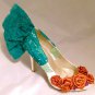 Ivory Satin Bridal Shoe Ariel Mermaid Disney Princess Inspired Fairytale White