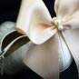 Ivory Shoe Clips 4 Shoes Pearl Ecru White Satin Bows For Bridal Shoe Clips