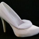 Ivory Satin Bridal Shoes Cinderella Shoes Disney Inspired Crystal Beading