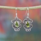 Natural Handmade Faceted Peridot Earring BJE-101-PRC-A