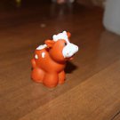 1997 Fisher Price Little People Brown Baby Cow Calf Farm Animal For 72590