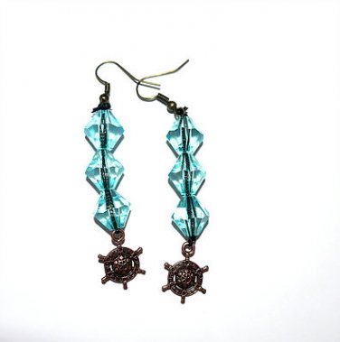 Earrings "Ocean"