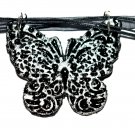 Necklace "Black Butterfly"