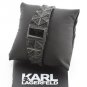 BRAND NEW KARL LAGERFELD KL2605 PERSPEKTIVE BLACK PAVE CRYSTAL WOMEN'S WATCH
