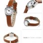BRAND NEW MARC JACOBS MBM1280 HENRY DINKY MOCHA BISQUE LEATHER STRAP WATCH