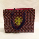 BRAND NEW TORY BURCH ORANGE & NAVY MEDIUM SHOPPING/GIFT BAG