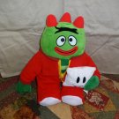 Yo Gabba Gabba Nightime Glow Brobee 12" Plush Sings Lights Up Nick Jr  TV