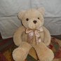 Stephan Baby Nubby 17" Teddy Bear Tan nubs chenille sensory plush lovey