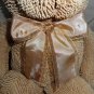 Stephan Baby Nubby 17" Teddy Bear Tan nubs chenille sensory plush lovey