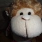 Fiesta Plush Light Brown Monkey W/ John 3:16 Heart Emblem 12"