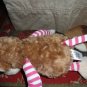 Fiesta Plush Light Brown Monkey W/ John 3:16 Heart Emblem 12"