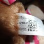 Fiesta Plush Light Brown Monkey W/ John 3:16 Heart Emblem 12"