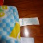 Taggies Security Blanket Blue Car Plane Boat Train Bike Truck