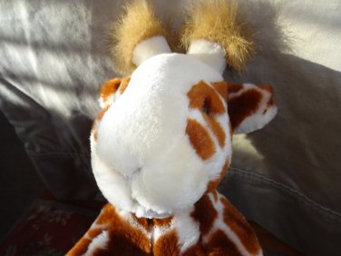 DGE Corp. Plush 12" Giraffe Stuffed Animal Toy In a Laying  Position