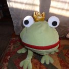 Ikea Minnen Groda Frog Prince Pajama PJ Keeper Zipper Mouth Green Pillow Plush