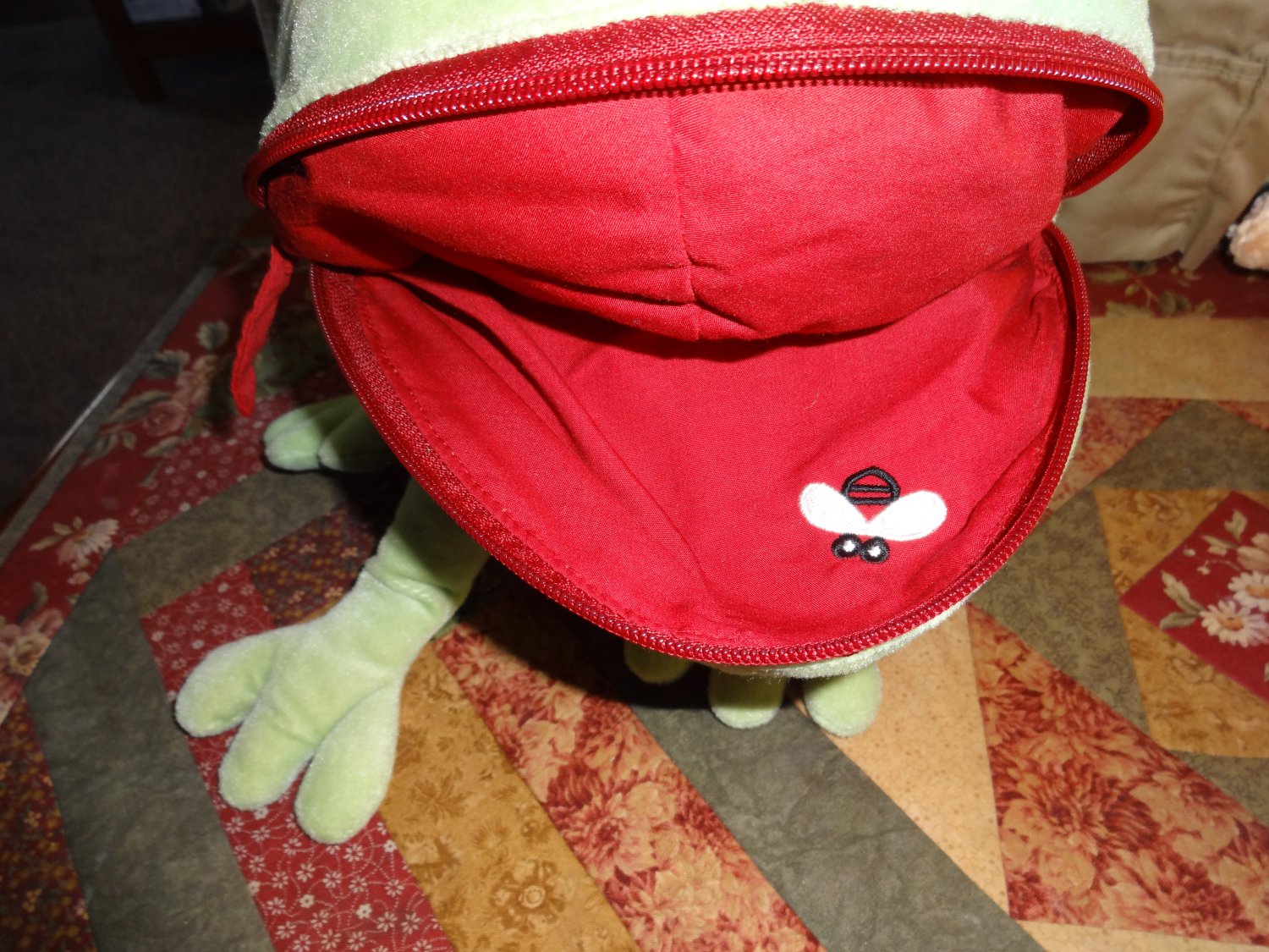 ikea frog plush