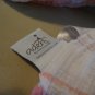 Adent by Aden and Anais Swaddle Muslin Cotton Blanket Girls Pink, Grey, Peach and White