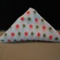 Adent by Aden and Anais Swaddle Muslin Cotton Blanket Boy or Girl Red and Green Apple/Flowers