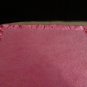 Elegant Baby Girls Hot Pink Square Baby Security Blanket Satin Plush Soft