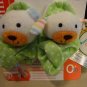 NWT Infantino Foot Rattles- Bear/Puppy (For Ages 0+ months)