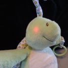 Baby Ganz Light Green Pastel Heart Spotted Shell Crib Pull Musical Toy