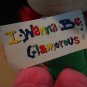 NWT I Wanna Be Glamorous Doll made by Interrior Consumer Products LLC. 2002