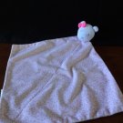 Carter's Precious Firsts White Pink Spotted Plush Bear Security Blanket Lovey