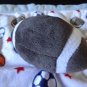 Carter's Baby Boy Plush Security Blanket Football Sports Theme Blue Lovey 14"