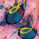 Twin Basket, Offset Lithograph, Dale Chihuly