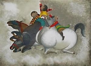 Graciela Boulanger, (2) Offset Lithographs - LOW!