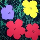 Flowers #73 (Sunday B. Morning), Silk-screen, Andy Warhol - with COA