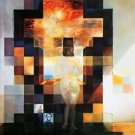 Lincoln in Dalivision, Offset Lithograph, Salvador Dali