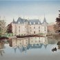 Azay le Rideau, Ltd Ed Lithograph, Michel Delacroix
