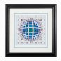 Vega, Ltd Ed Screenprint, Victor Vasarely