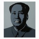 Mao (Grey) Sunday B. Morning, Silk-screen, Andy Warhol - with COA