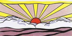 Sunrise, Offset Lithograph, Roy Lichtenstein
