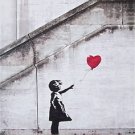Balloon Girl, Offset Lithograph, BANKSY
