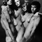 Ultra Violet & Friends, Vintage 1971 Gelatin Silver Photograph, Jack Mitchell