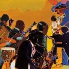 Out Chorus, Ltd Ed Etching, Romare Bearden