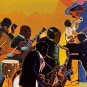 Out Chorus, Ltd Ed Etching, Romare Bearden