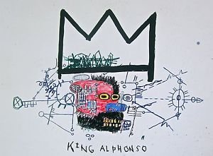 King Alphonso, Gicl&Atilde;&copy;e, Jean-Michel Basquiat
