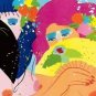 Hidden Smile, Ltd Ed Lithograph, Walasse Ting