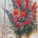 Bowl of Cherries, Ltd Ed Offset Lithograph, Marc Chagall