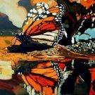Butterfly, Ltd Ed Silk-screen, Fran Bull