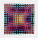 PLANETARY FOLKLORE IX, 1973 Offset Lithograph, Victor Vasarely
