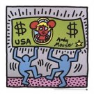 Andy Mouse, Offset Lithograph, Keith Haring