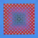 PLANETARY FOLKLORE I, 1973 Offset Lithograph, Victor Vasarely