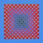 PLANETARY FOLKLORE I, 1973 Offset Lithograph, Victor Vasarely