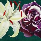 Lily & Rose, Ltd Ed Silk-screen, Lowell Nesbitt