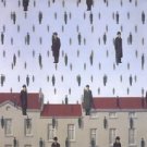 Golconde, Offset Lithograph, René Magritte